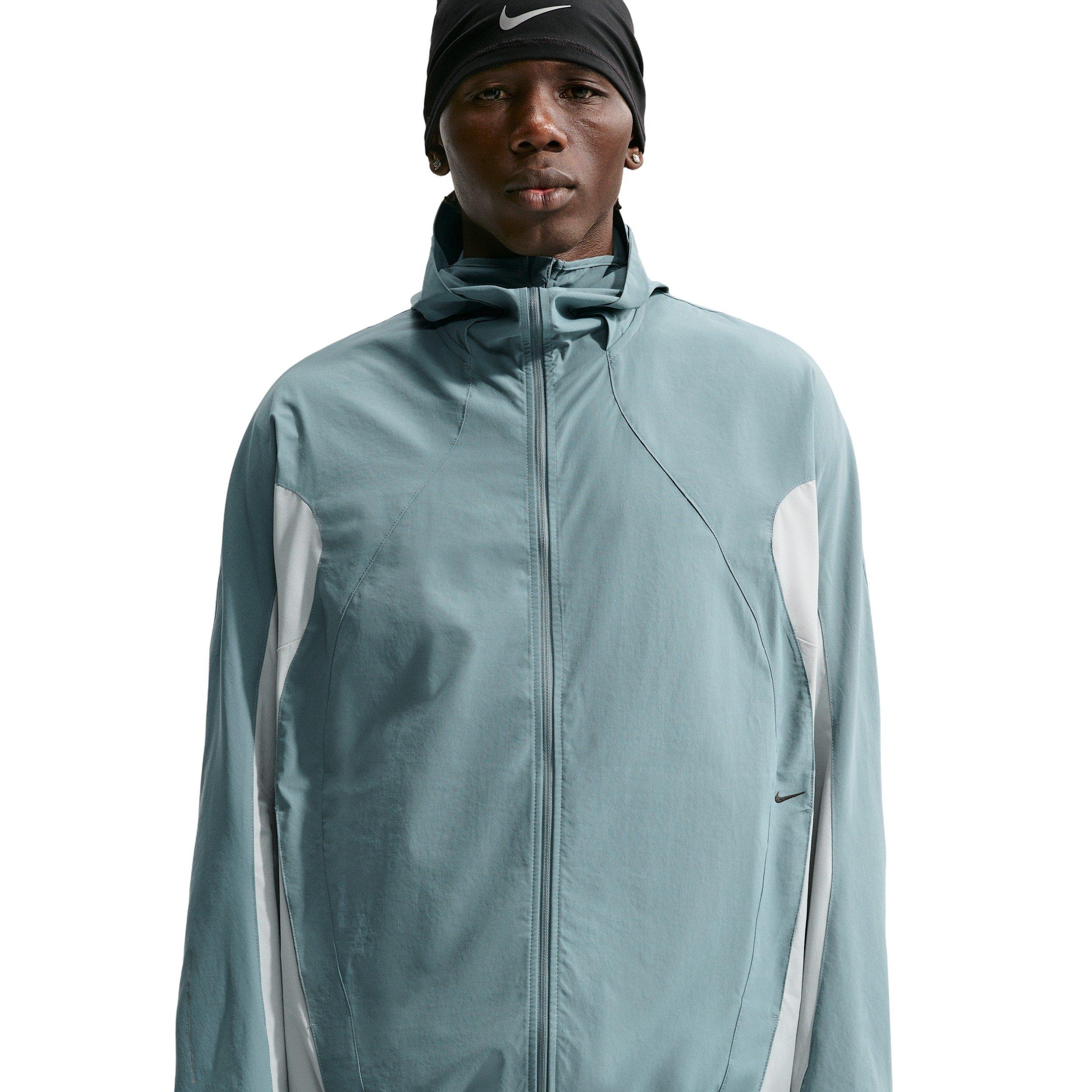 Nike Men's Dri-FIT Tech Helios Jacket - MINERAL SLATE/LT PUMICE
